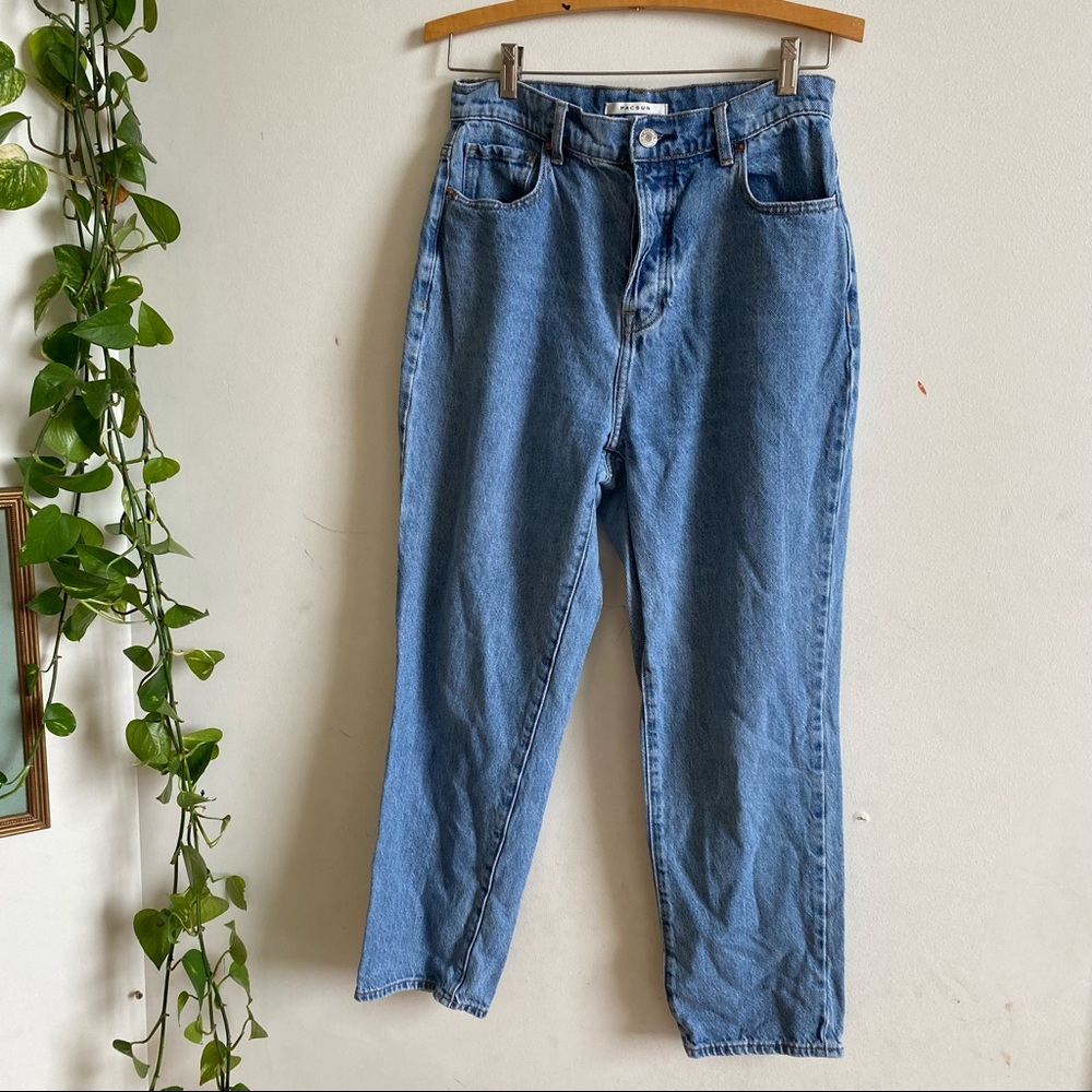 PacSun high waisted straight leg jeans size 27